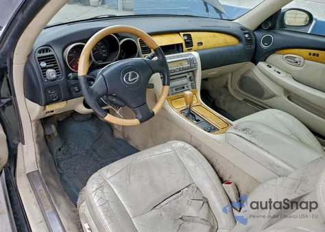 2002 Lexus Sc 430 z USA, uszkodzony, nr VIN JTHFN48YX20010226